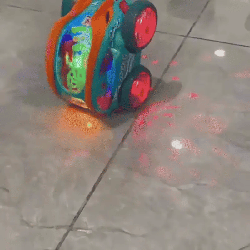 LED Stunt LKW für Kinder – Fährt, leuchtet & tanzt!