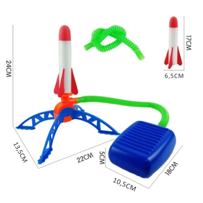 Luft Rakete Startprogramm – Sicherer Spielspaß für Kinder & Familie