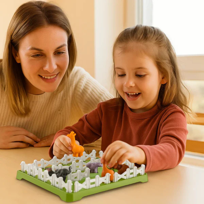 Mehrspieler Bauernhof Puzzle – Familienzeit voller Spaß & Lernen