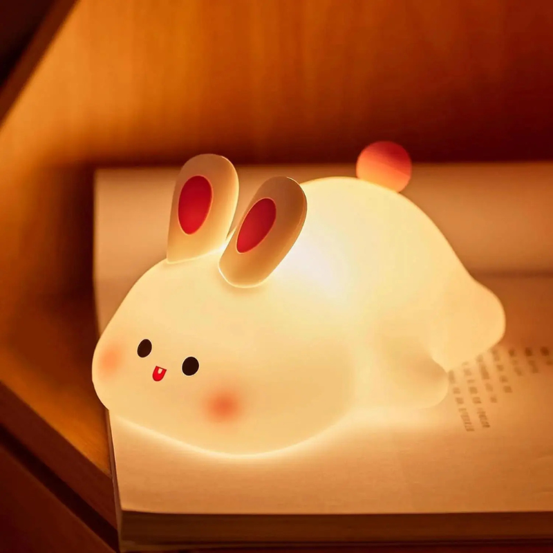 Niedliches Hasen Nachtlicht für Kinder und Babys Hase