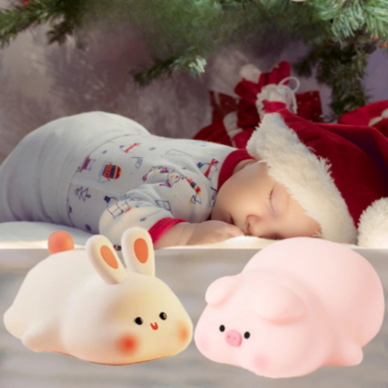Niedliches Hasen Nachtlicht für Kinder und Babys