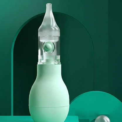 Sanfter Baby Nasensauger – sichere & hygienische Reinigung Grün