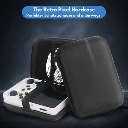 R36S Retro Pixel – Handheld Gaming mit Nostalgie & Power Hardcase