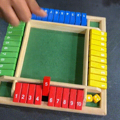 Shut the Box – Das spannende Würfelspiel für 4 Spieler