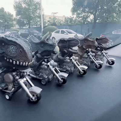 Dinosaur Pullback Motorrad – Aktion, Spiel & Fantasie für Kinder