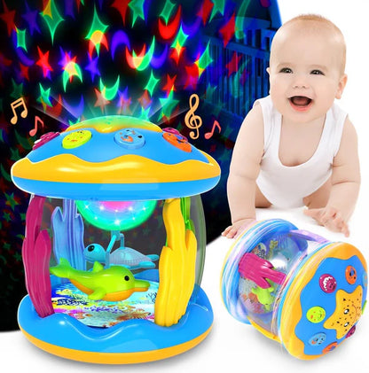 Magischer Ozean Licht Projektor – Musik & Lichter für Babys
