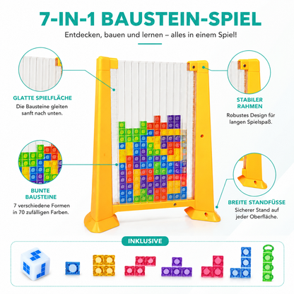 3D Tetris Puzzle – Kreatives Lernspiel für kluge Kinderhände