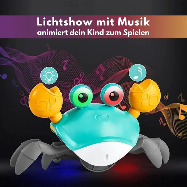 Krabbelnde Krabbe – Lerne spielerisch krabbeln & lachen!
