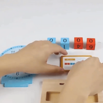 Zeit lernen leicht gemacht – Montessori Uhr für Kindergarten