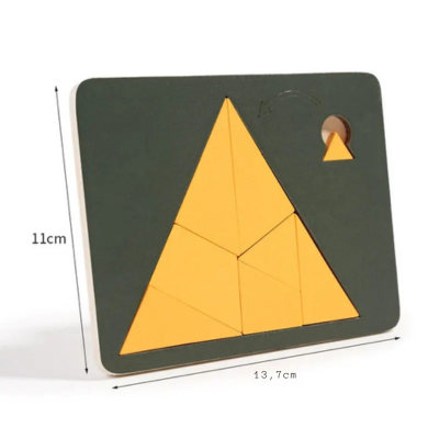 Intelligentes Holzpuzzle für Kinder – Logisches Denken leicht gemacht