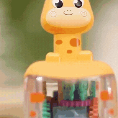 Drücken Gear Auto – Lustiges Lernauto mit Tierdesign & Rückziehmotor