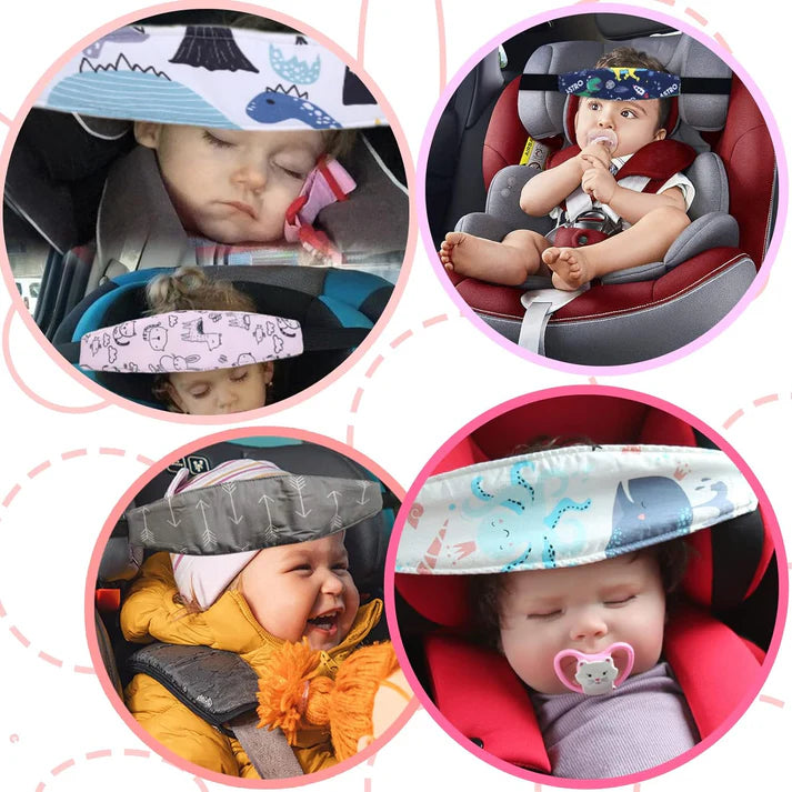 Baby Kopfstütze für Autositz & Kinderwagen – Sicher & Bequem