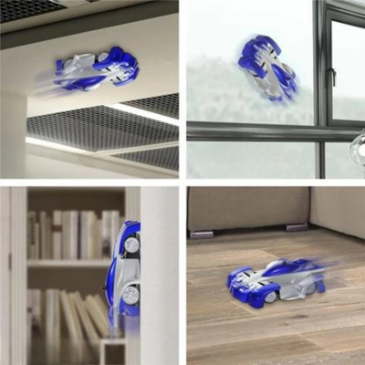 Wandkletter Auto – Fährt an Wänden & Decken mit LED-Licht