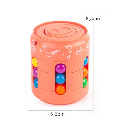 Magisches rotierendes Bohnen-Puzzle-Würfelspiel