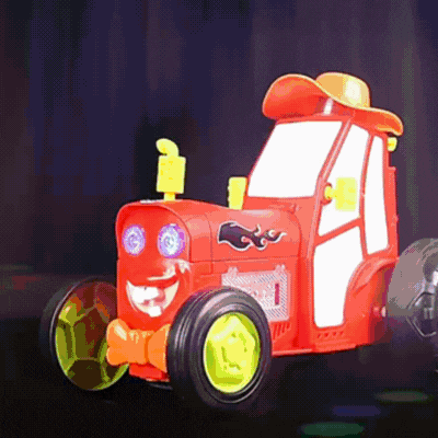 Verrückt Springen Auto – Musik, Licht & Stunts in einem!