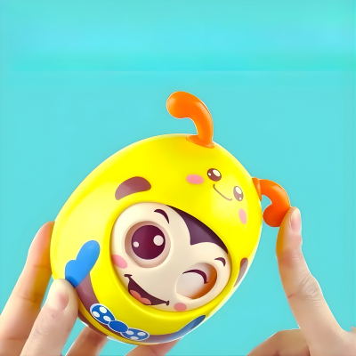 Bee Tumbler Babyspielzeug – Schaukelspaß für die Bauchlage und frühes Lernen
