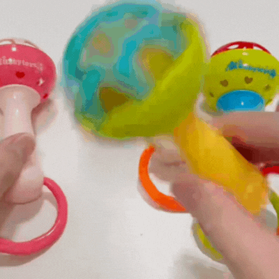 Baby Vibrating Bell Spielzeug – Sicherer Greiftrainer für 0–3 Jahre
