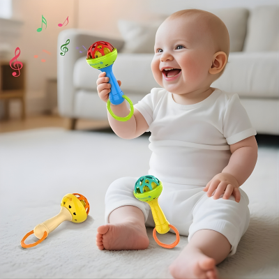 Baby Vibrating Bell Spielzeug – Sicherer Greiftrainer für 0–3 Jahre