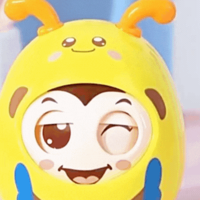 Bee Tumbler Babyspielzeug – Schaukelspaß für die Bauchlage und frühes Lernen