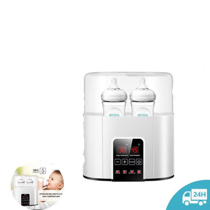 4-in-1 Baby Flaschenwärmer – Schnell, Smart & Sicher mit Temperaturkontrolle