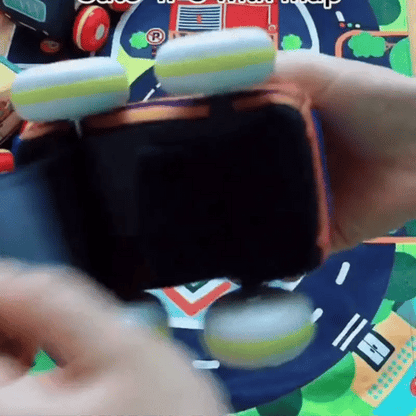 9 Stücke Stoffautos-Spielzeug mit Matte – Für kreative Entdecker