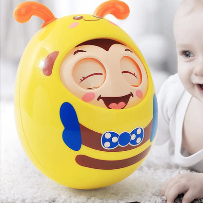 Bee Tumbler Babyspielzeug – Schaukelspaß für die Bauchlage und frühes Lernen