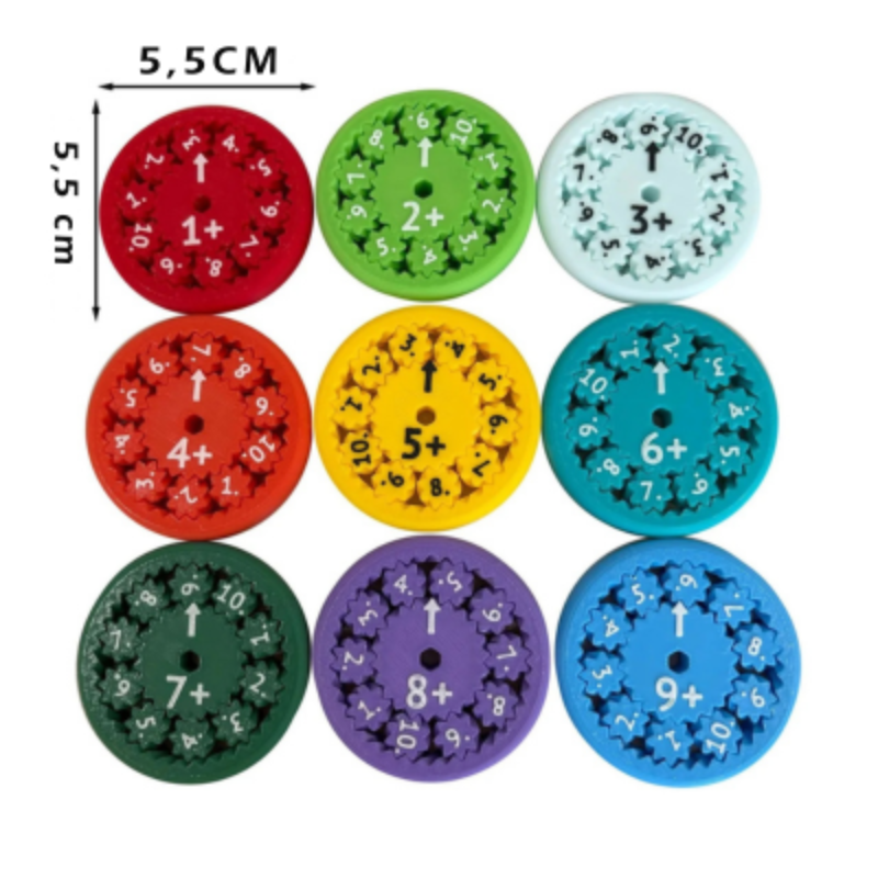 Fidget Spinner Mathe Spielzeug für Kinder