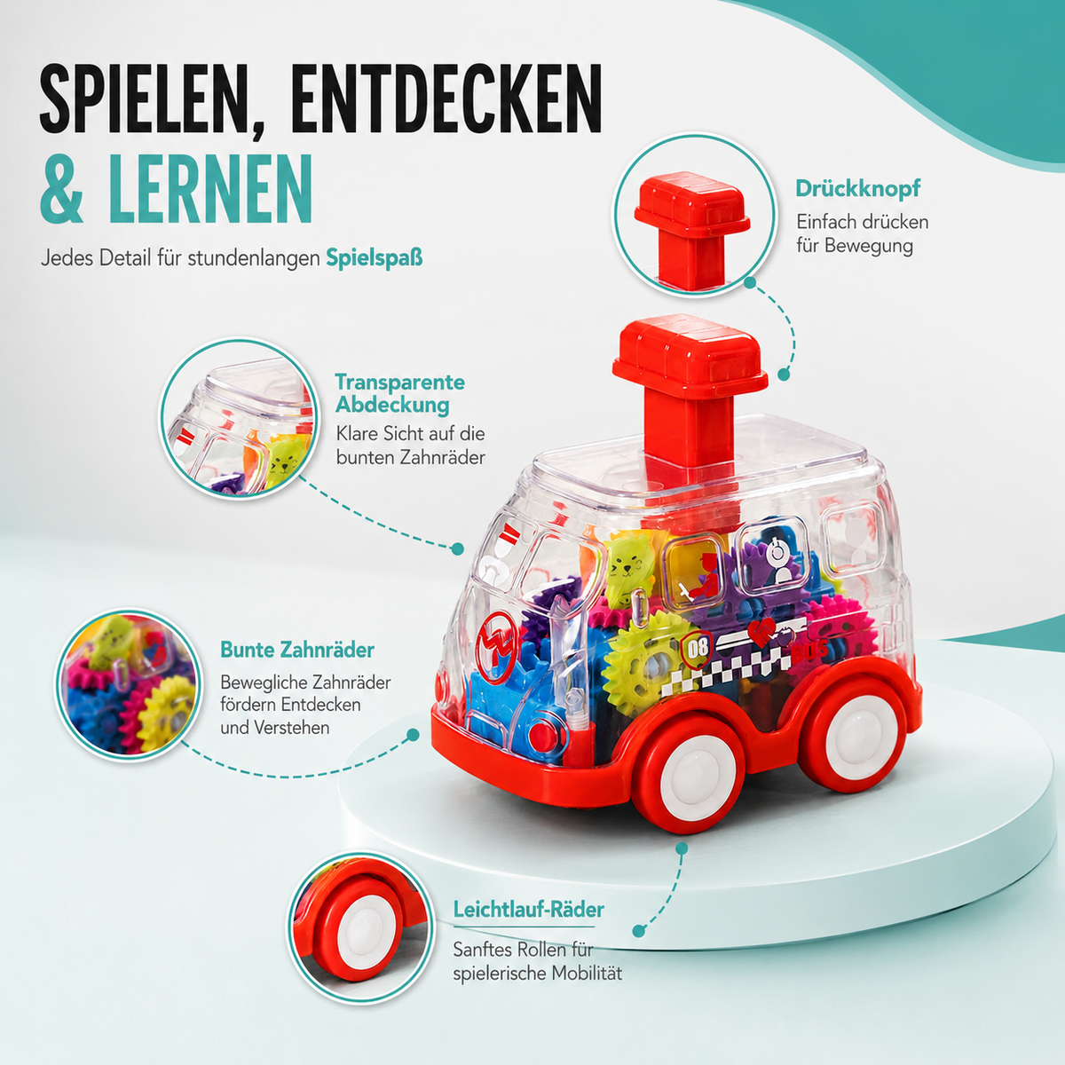 Kinder Traumauto – Spielerisch Lernen & Staunen