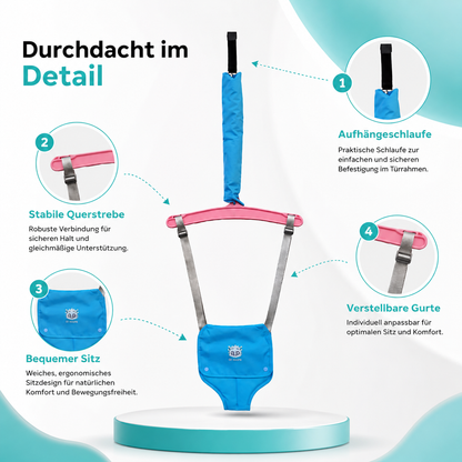 Baby Tür Jumper – Sicherer Hüpfspaß & Bewegung fürs Glück!