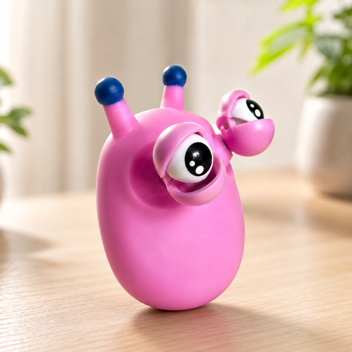 Augenpop-Spielzeug für Kinder & Erwachsene – Lachen garantiert! Rosa