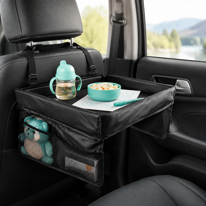 Auto Organizer Tablett – Für Snacks, Zeichnen & Spaß auf jeder Fahrt