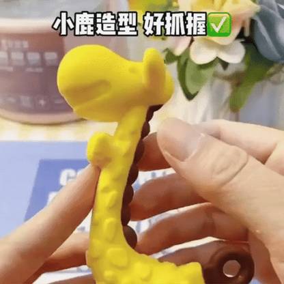 MAMIJOY Giraffe Beißring – Sanfte Zahnreizung für glückliche Babys