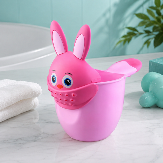 Baby Bath Wasserfall Rinser – Sanftes, tränenfreies Ausspülen Rosa