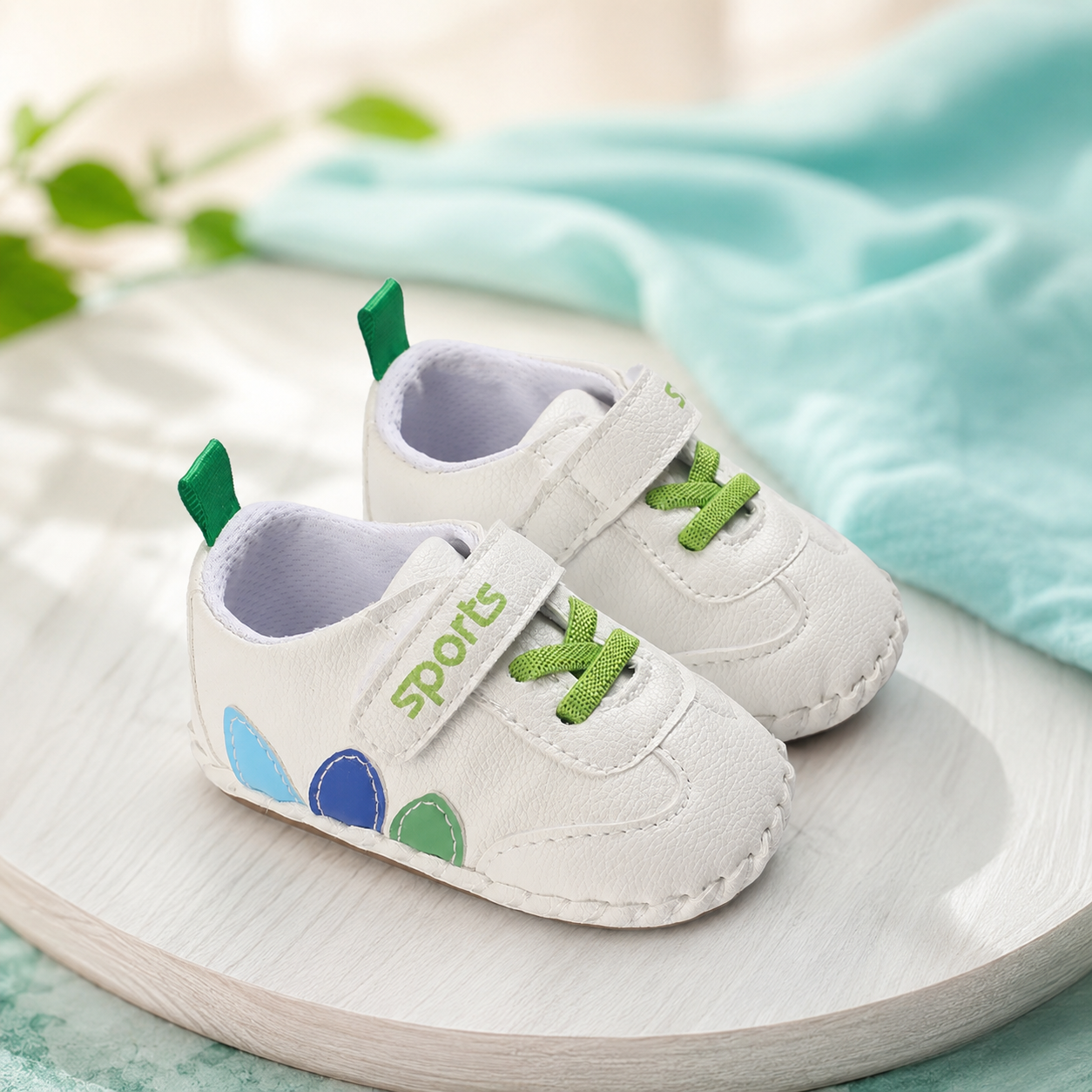 Baby Erstlauf Schuhe – Weiche Lauflernschuhe für kleine Schritte Grün