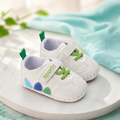 Baby Erstlauf Schuhe – Weiche Lauflernschuhe für kleine Schritte Grün