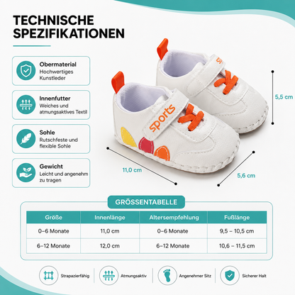 Baby Erstlauf Schuhe – Weiche Lauflernschuhe für kleine Schritte