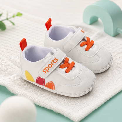 Baby Erstlauf Schuhe – Weiche Lauflernschuhe für kleine Schritte Orange