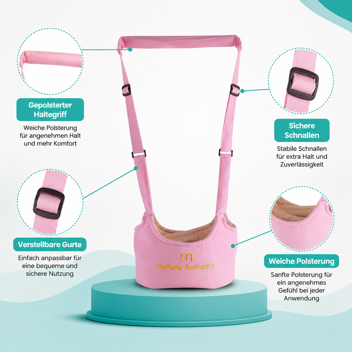 Baby Lauflern Gurt – Sicher laufen lernen