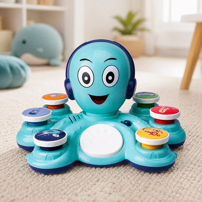 Baby Musik-Oktopus – Spielen, Lernen & Staunen mit Licht & Klängen