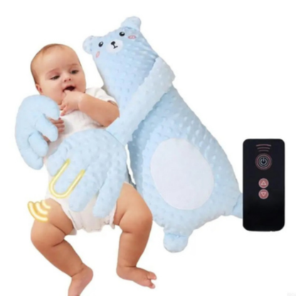 Baby Schlafhilfe Handkissen für Babys Blauer Bär