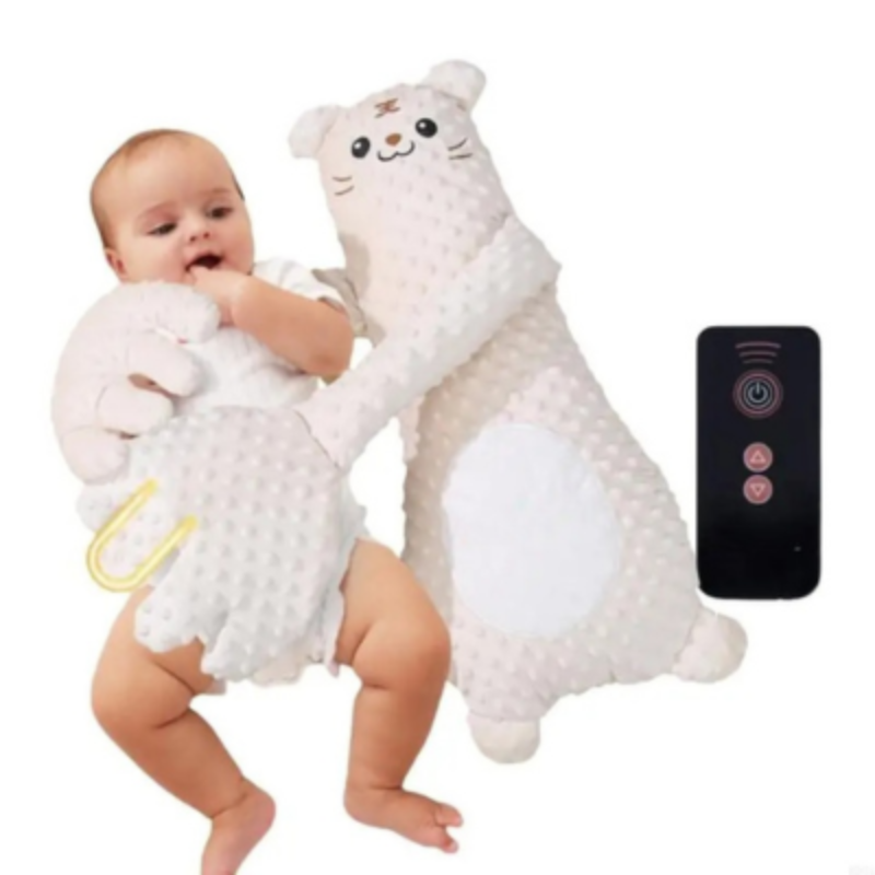 Baby Schlafhilfe Handkissen für Babys Beige Tiger