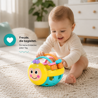 Baby Sensorik Ball – Weich & ideal zum Zahnen für kleine Hände