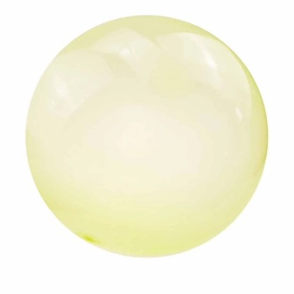 Elastischer Wasser- und Luftspielball für Garten und Strand Gelb