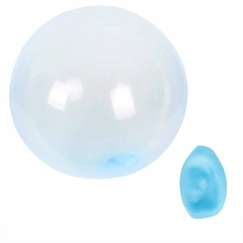 Elastischer Wasser- und Luftspielball für Garten und Strand Blau