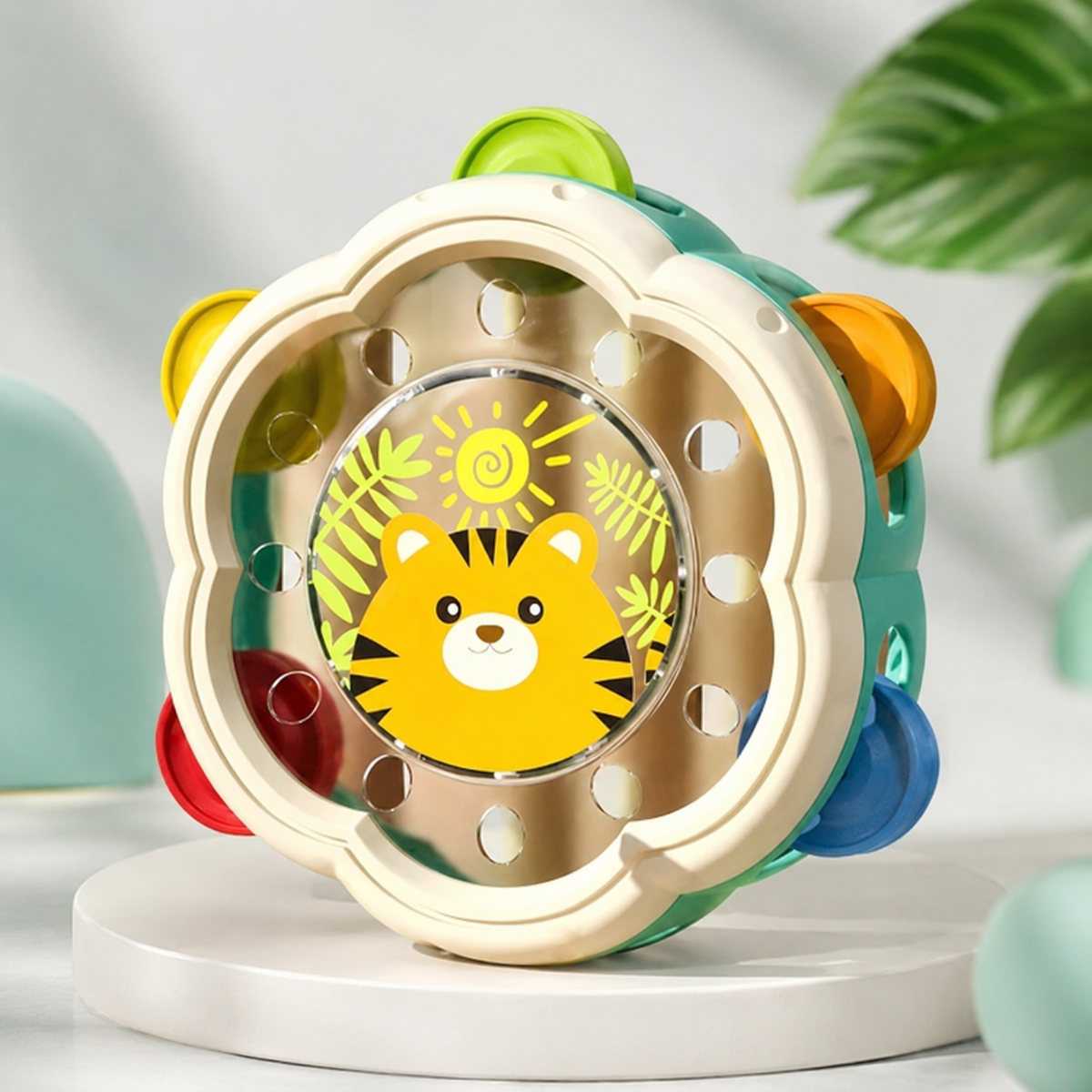 Montessori Musik Trommel für Babys – Lernen mit Spaß & Rhythmus