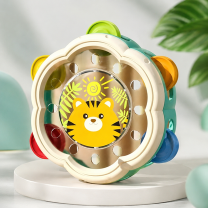 Montessori Musik Trommel für Babys – Lernen mit Spaß & Rhythmus