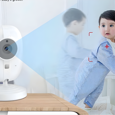 Babyphone HD 3,5'' – Sichere Nachtsicht & Echtzeit-Temperaturanzeige