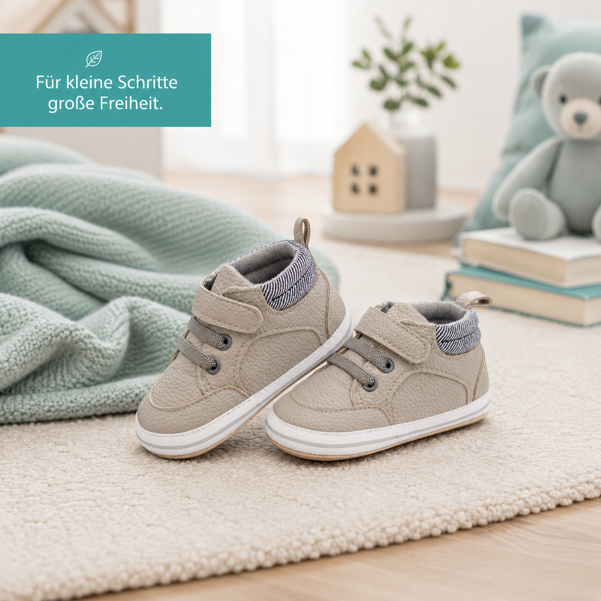 Weiche Baby Prewalker Sneaker für sichere Laufanfänge