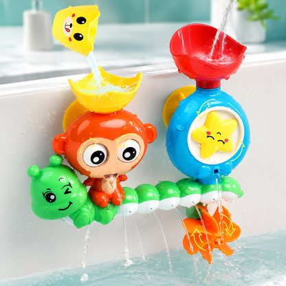 Badespielzeug Affe Wasserfall – Spaß und Lernen für Kinder!
