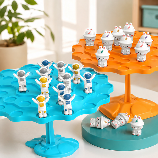Balance Baum Holzspielzeug mit Figuren für Kinder